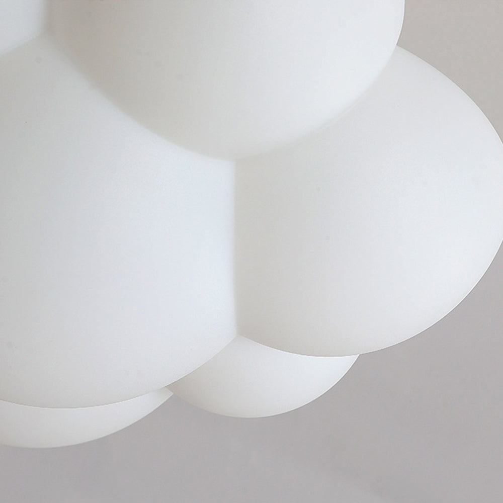 Aria Plafonnier LED Nuage Nordique Résine Chambre à Coucher - Neutralighting
