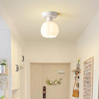 Arisha Mignon Plafonnier Métal Verre Chambre à Coucher/ Salle d'étude - Neutralighting