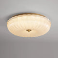 Halo Plafonnier Verre Ondulé - Neutralighting