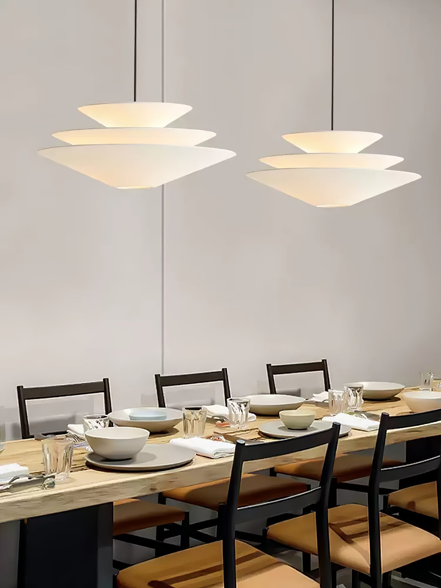 Triara Lampe Suspendue Minimaliste Superposée - Neutralighting
