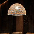 Ritta Retro Rotin/Métal Suspension Chambre à Coucher - Neutralighting
