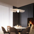 Arisha Suspension LED Minimaliste Acrylique Métal Salon - Neutralighting