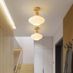 Arisha Minimaliste Moderne Plafonnier Bois/Noyer Couloir - Neutralighting