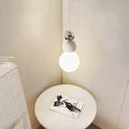 Valentina Suspension LED Moderne Bauhaus Verre Métal Chambre à Coucher - Neutralighting