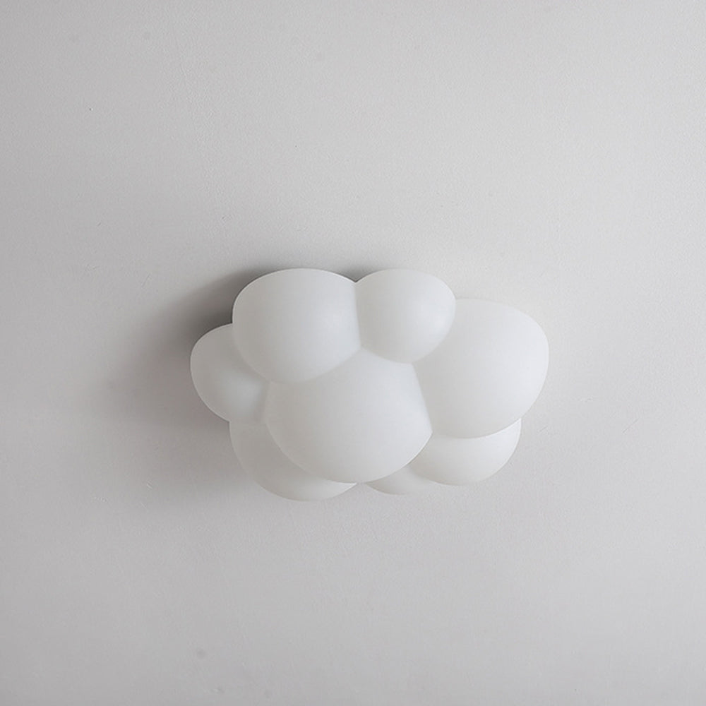 Aria Plafonnier LED Nuage Nordique Résine Chambre à Coucher - Neutralighting
