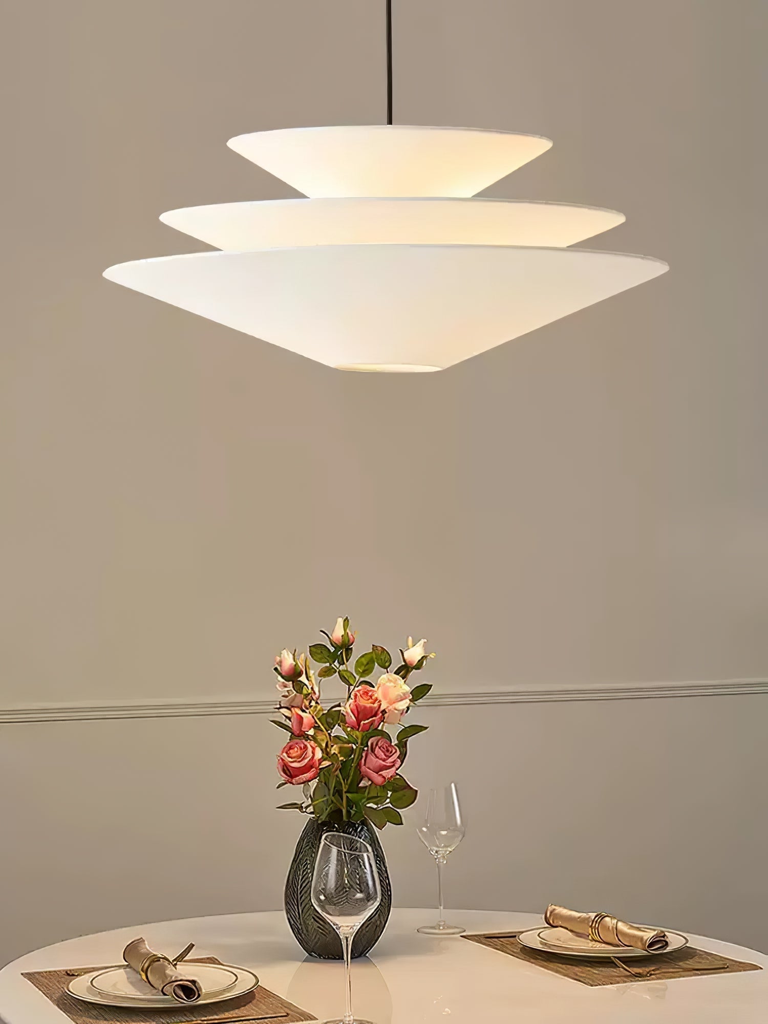 Triara Lampe Suspendue Minimaliste Superposée - Neutralighting