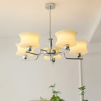 Lustra Chandelier en Verre Vintage Doré Naturel - Neutralighting