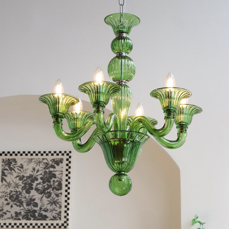 Silva Rétro Lustre Métal Verre Salon Salle à Manger - Neutralighting