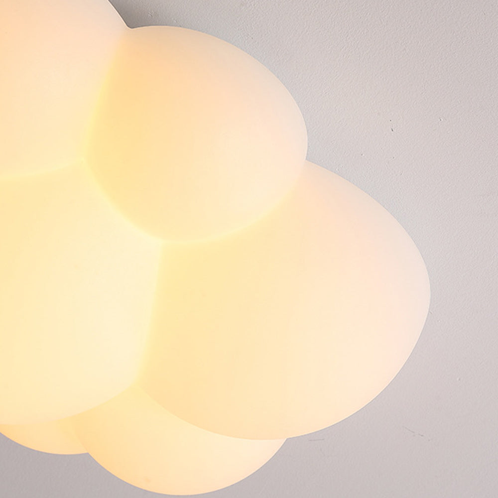 Aria Plafonnier LED Nuage Nordique Résine Chambre à Coucher - Neutralighting