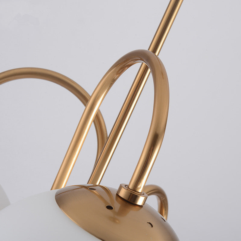 Valentina Lustre LED Luxueux Verre Métal Salon Chambre à Coucher - Neutralighting