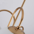 Valentina Lustre LED Luxueux Verre Métal Salon Chambre à Coucher - Neutralighting