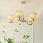 Lustra Chandelier en Verre Vintage Doré Naturel - Neutralighting