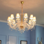 Kristy LED Lustre Cristal Métal Verre Salon Chambre à Coucher - Neutralighting