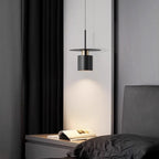 Valentina Industrie LED Suspension Métal Chambre à coucher/salle à manger - Neutralighting