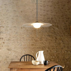 Arisha Suspension Moderne Ronde Verre Métal Salle à Manger - Neutralighting