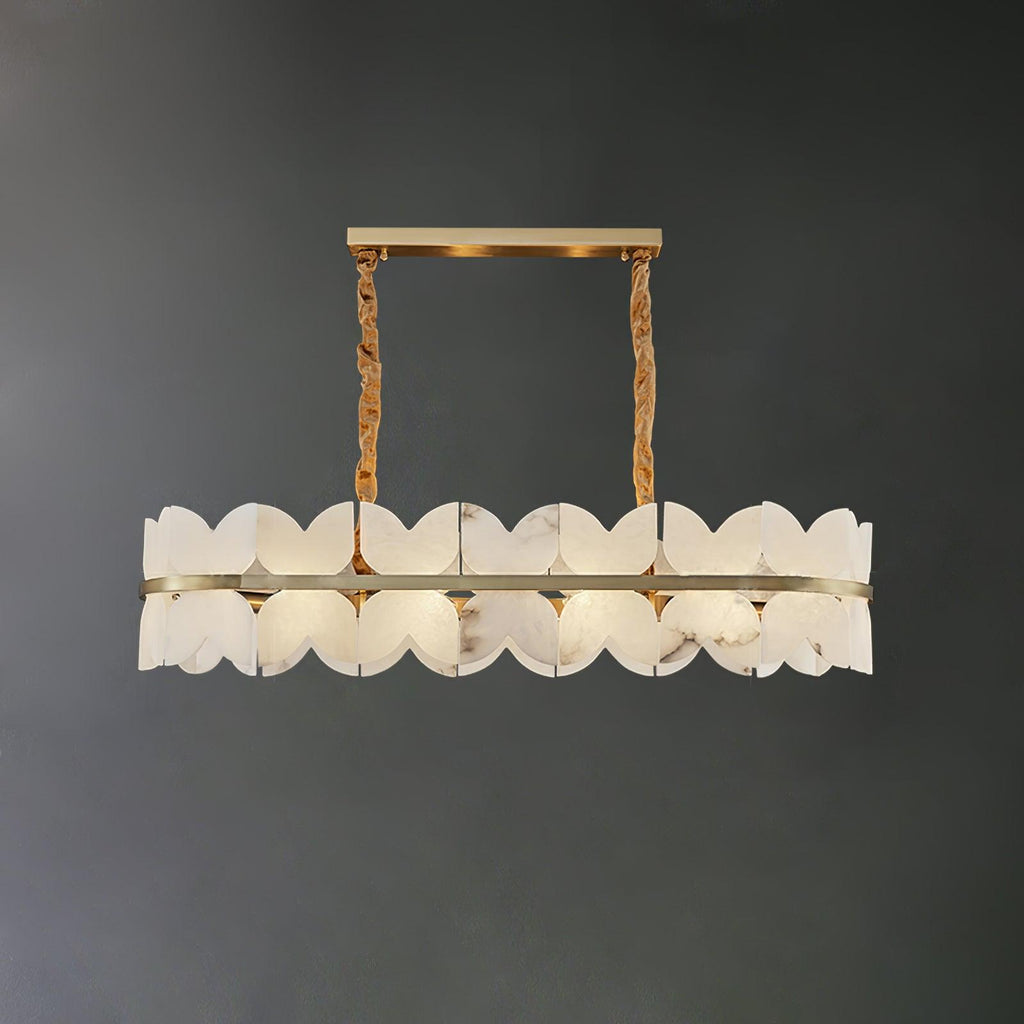 Seraphina Chandelier Albâtre Vintage - Neutralighting