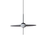Arisha Suspension Moderne Ronde Verre Métal Salle à Manger - Neutralighting