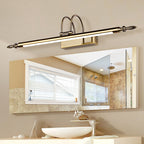 Arisha Applique Murale LED Linéaire Moderne, Métal, Noir, Salon/Salle de Bain - Neutralighting