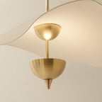 Arisha Suspension Moderne Métal Acrylique Salle à Manger - Neutralighting