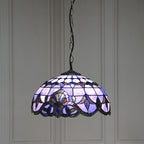 Tiffany Vintage LED Suspension Métal/Verre Chambre À Coucher - Neutralighting