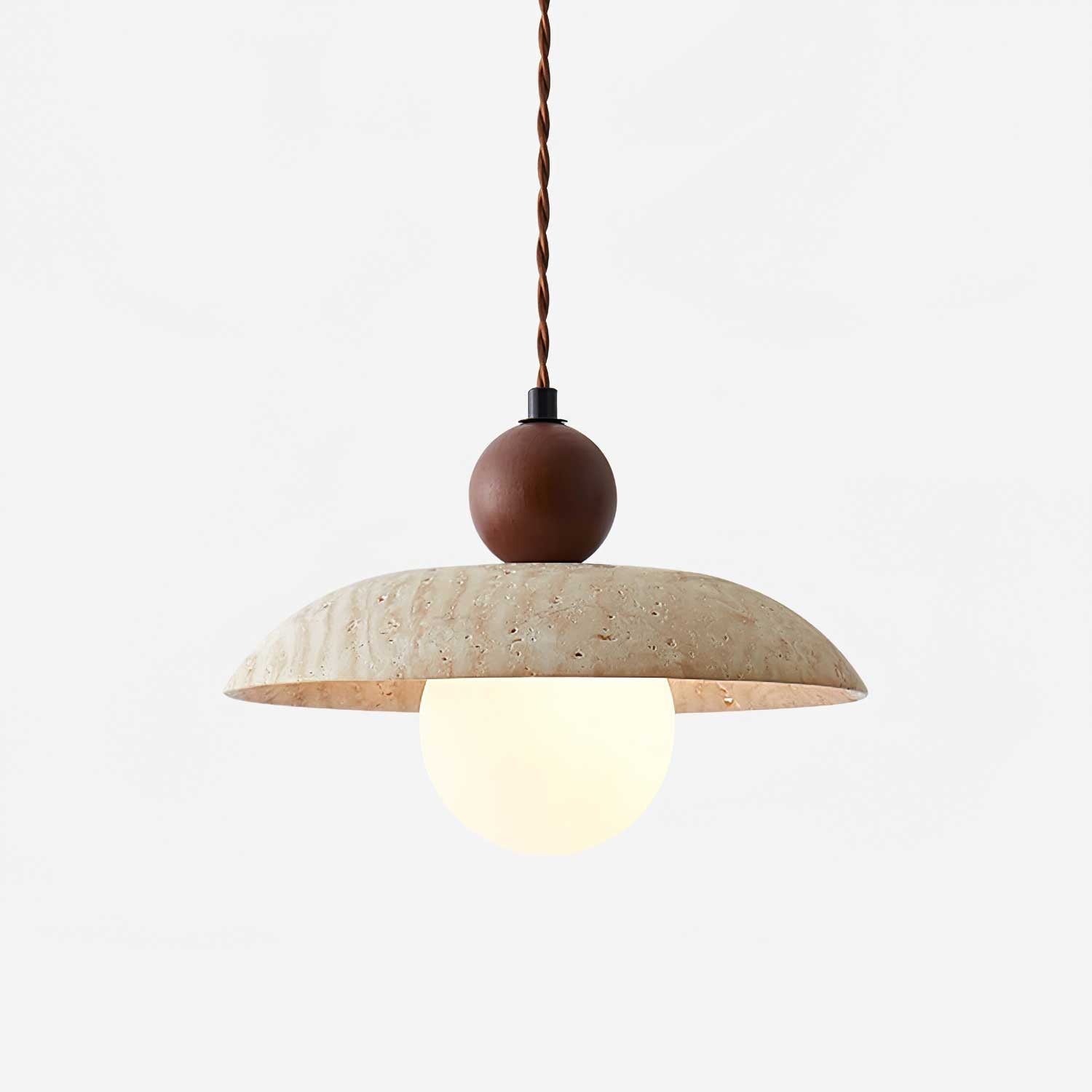 Suspension Travertin Soleil - Neutralighting