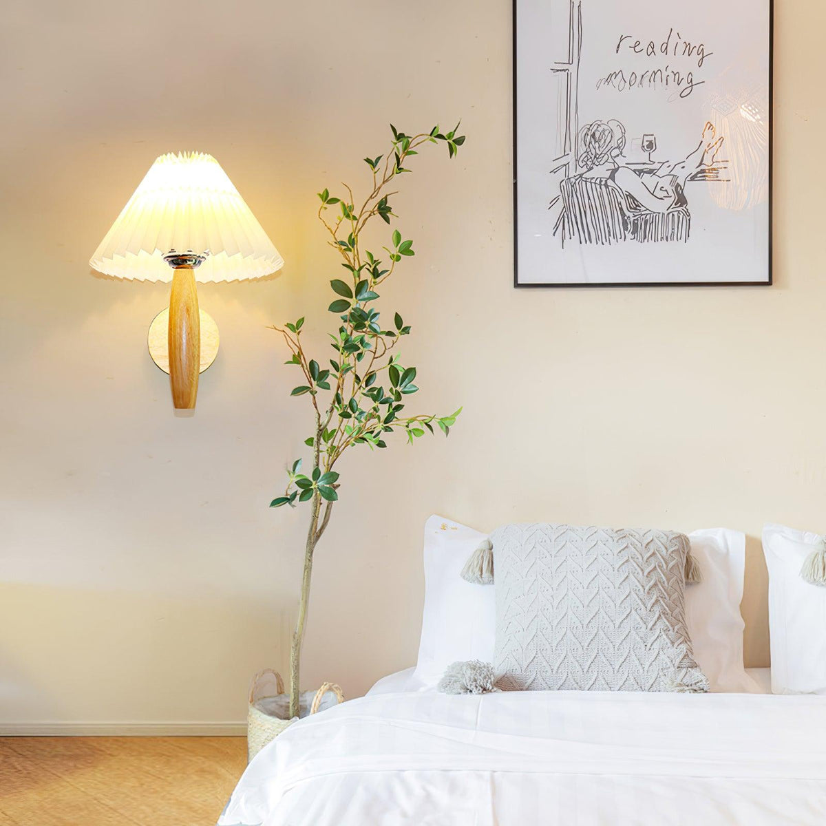 Lincoln Applique Murale Moderne en Bois - Neutralighting