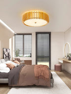 Vezorus Plafonnier en Bois Premium Élégance - Neutralighting