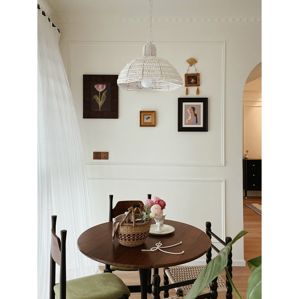 Veliraris Suspension Postmoderne en Métal et Bois De Luxe - Neutralighting