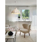 Veliraris Suspension Postmoderne en Métal et Bois De Luxe - Neutralighting