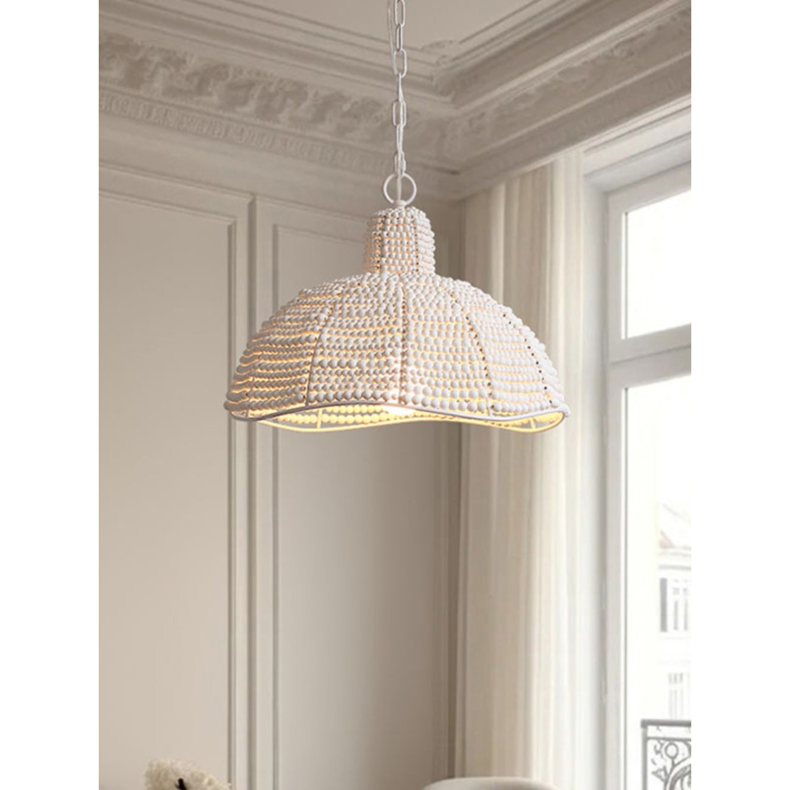 Veliraris Suspension Postmoderne en Métal et Bois De Luxe - Neutralighting