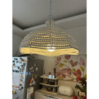 Veliraris Suspension Postmoderne en Métal et Bois De Luxe - Neutralighting