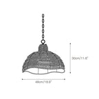 Veliraris Suspension Postmoderne en Métal et Bois De Luxe - Neutralighting