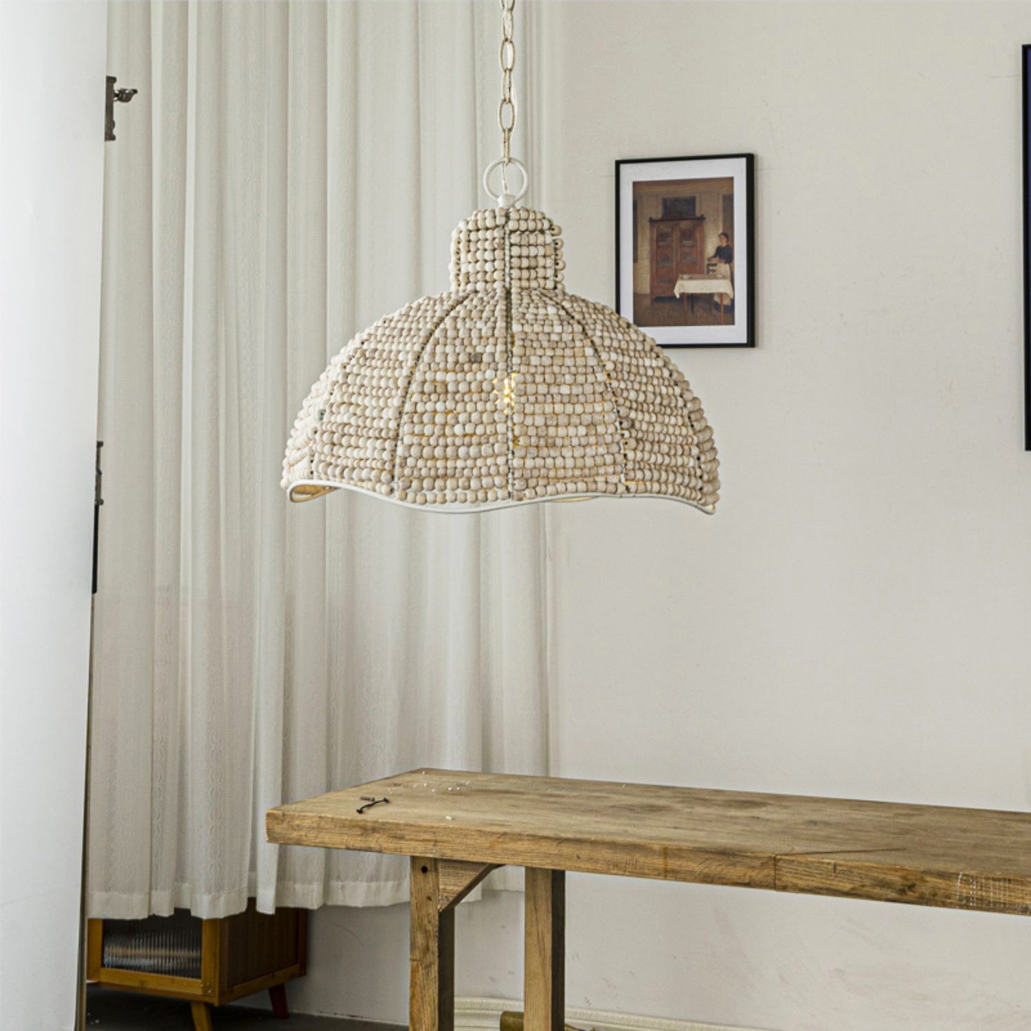 Veliraris Suspension Postmoderne en Métal et Bois De Luxe - Neutralighting