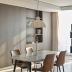 Veliraris Suspension Postmoderne en Métal et Bois De Luxe - Neutralighting