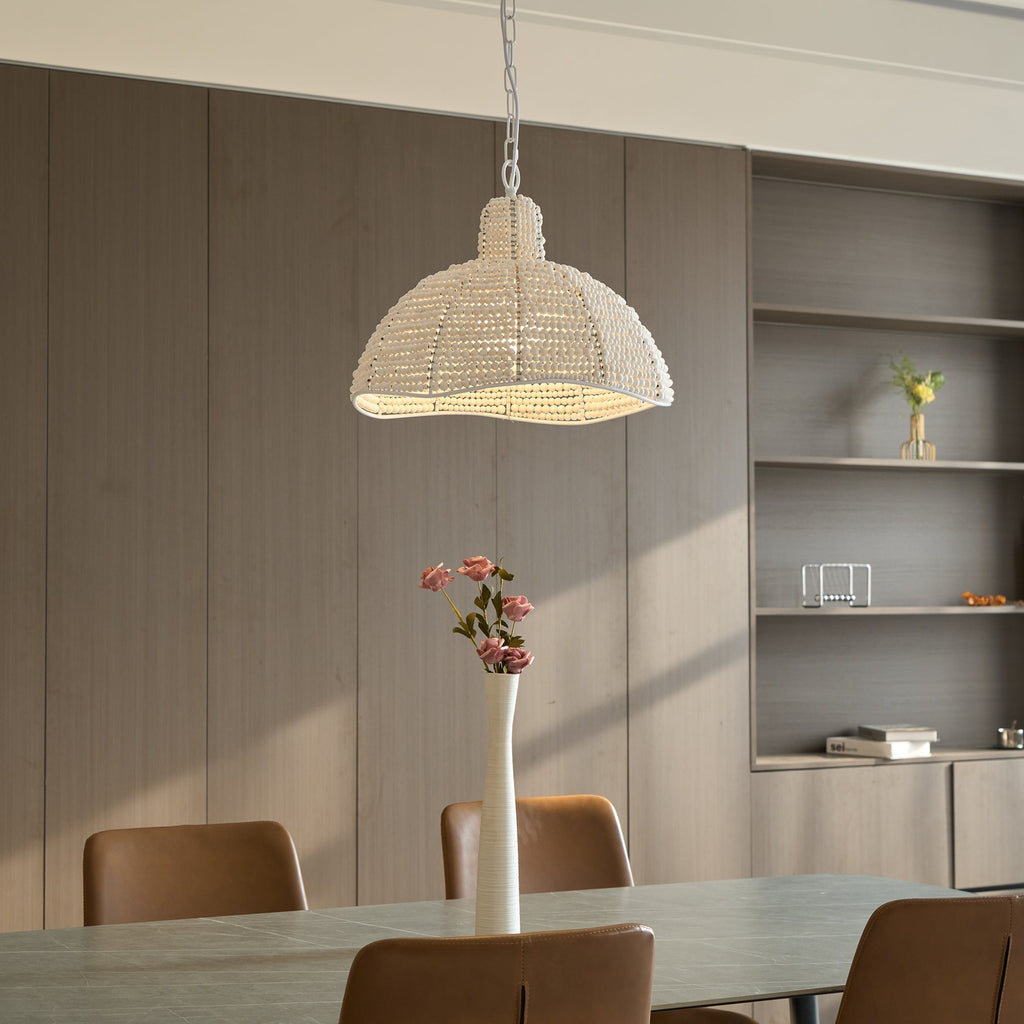 Veliraris Suspension Postmoderne en Métal et Bois De Luxe - Neutralighting
