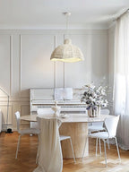 Veliraris Suspension Postmoderne en Métal et Bois De Luxe - Neutralighting