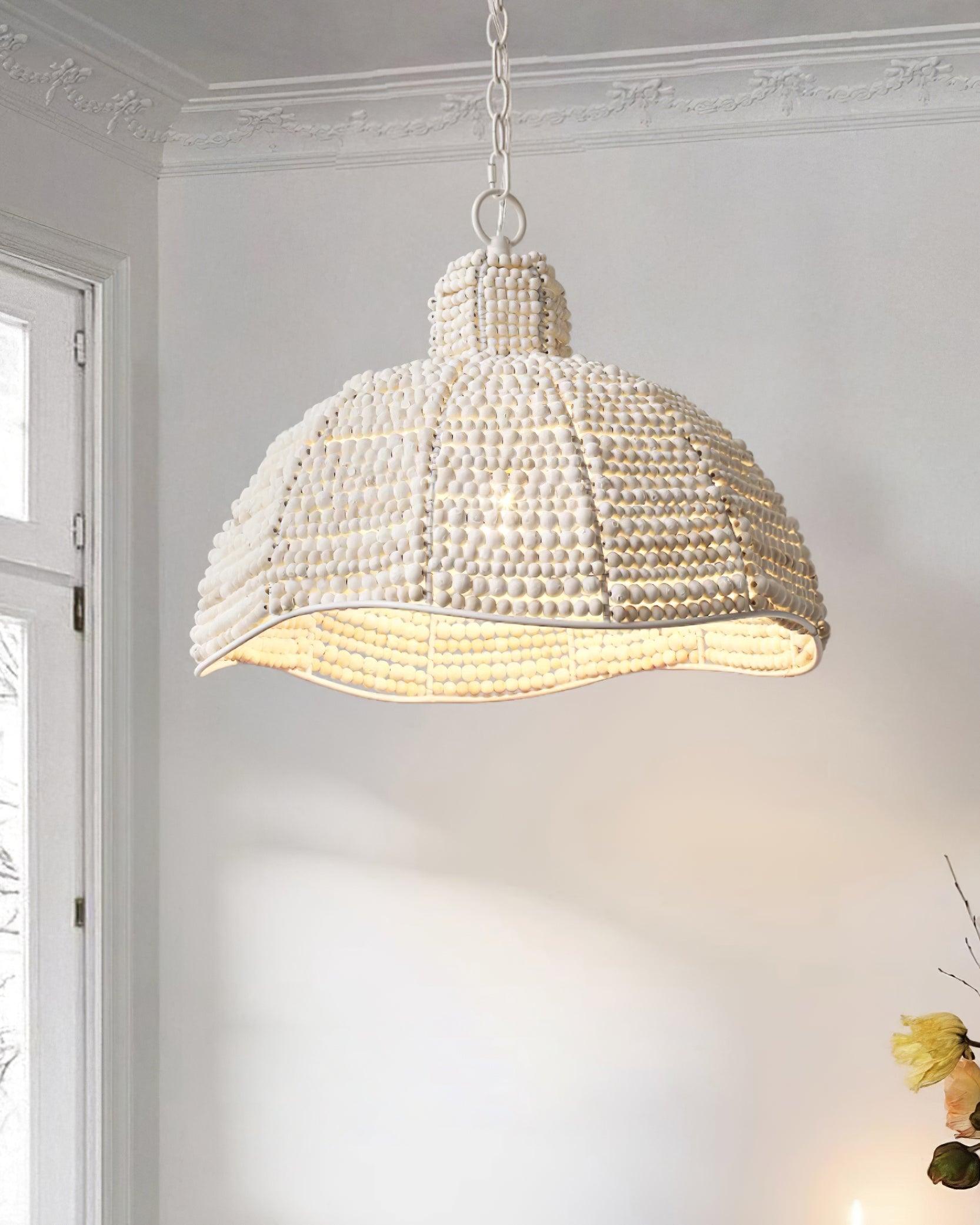 Beadora Lampe Pendante Contemporaine en Perles - Neutralighting