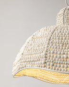 Beadora Lampe Pendante Contemporaine en Perles - Neutralighting