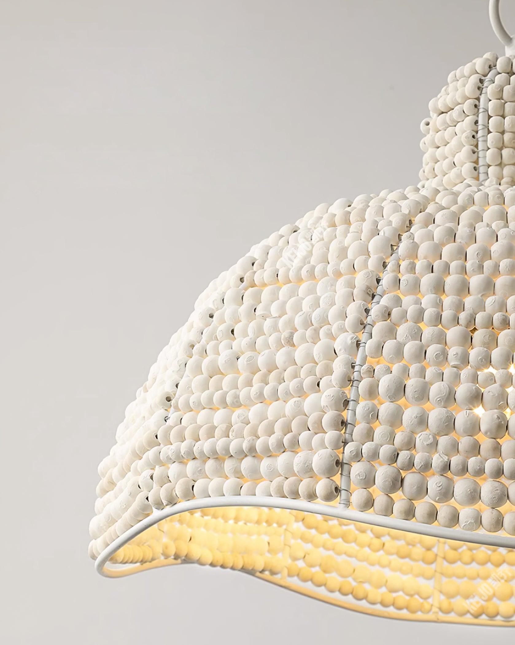 Beadora Lampe Pendante Contemporaine en Perles - Neutralighting