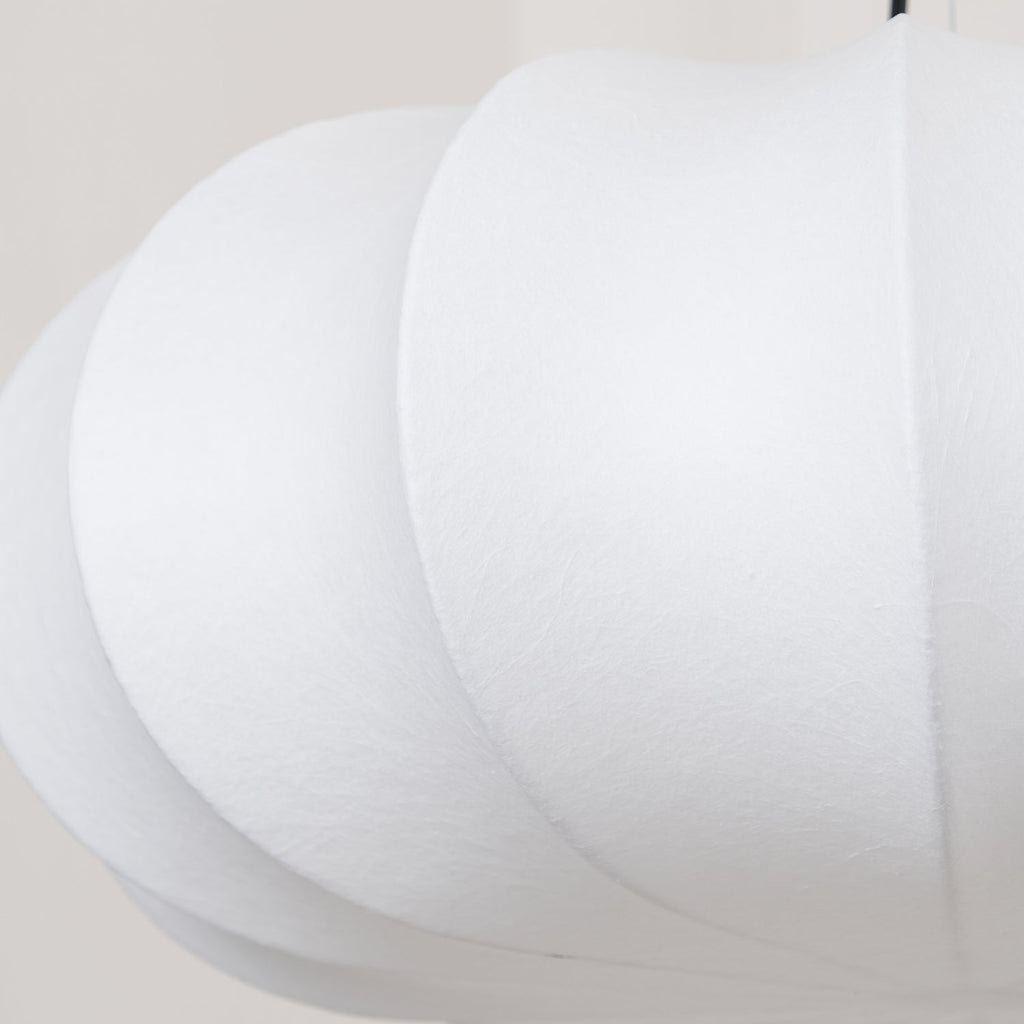 Vioren Lampe Pendante Traditionnelle en Soie - Neutralighting