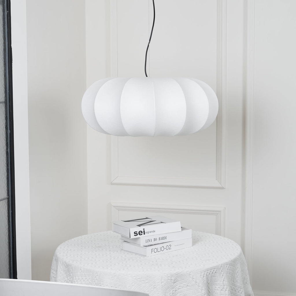 Vioren Lampe Pendante Traditionnelle en Soie - Neutralighting