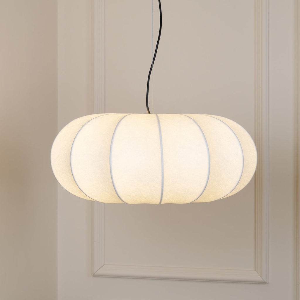 Kiyo Suspension Citrouille en Soie - Neutralighting