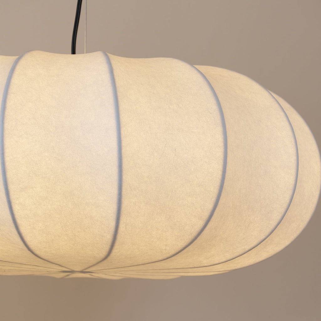 Kiyo Suspension Citrouille en Soie - Neutralighting