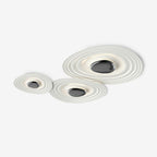 Solara Plafonnier Ripple Ring Sculptural Moderne - Neutralighting
