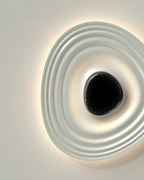 Solara Plafonnier Ripple Ring Sculptural Moderne - Neutralighting