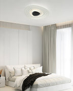 Solara Plafonnier Ripple Ring Sculptural Moderne - Neutralighting