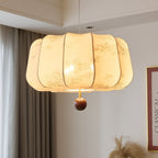 Valera Lampe Pendante en Bois et Tissu - Neutralighting