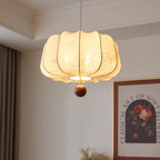 Valera Lampe Pendante en Bois et Tissu - Neutralighting