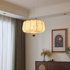 Valera Lampe Pendante en Bois et Tissu - Neutralighting