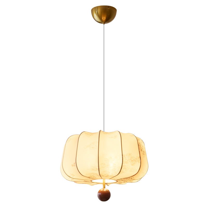 Valera Lampe Pendante en Bois et Tissu - Neutralighting